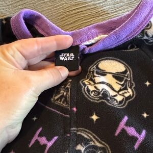 Star Wars Black and Purple Stormtrooper Top